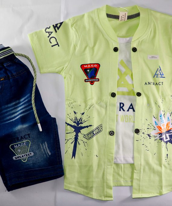 Double Shirt & Jeans Nicker
