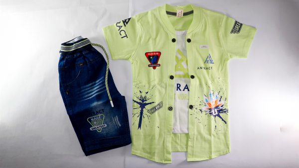 Double Shirt & Jeans Nicker